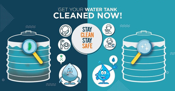 water tank cleaning